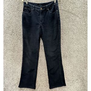 LL Bean Pants 8 M/T Blue Mid Rise Bootcut Casual 5 Pocket‎